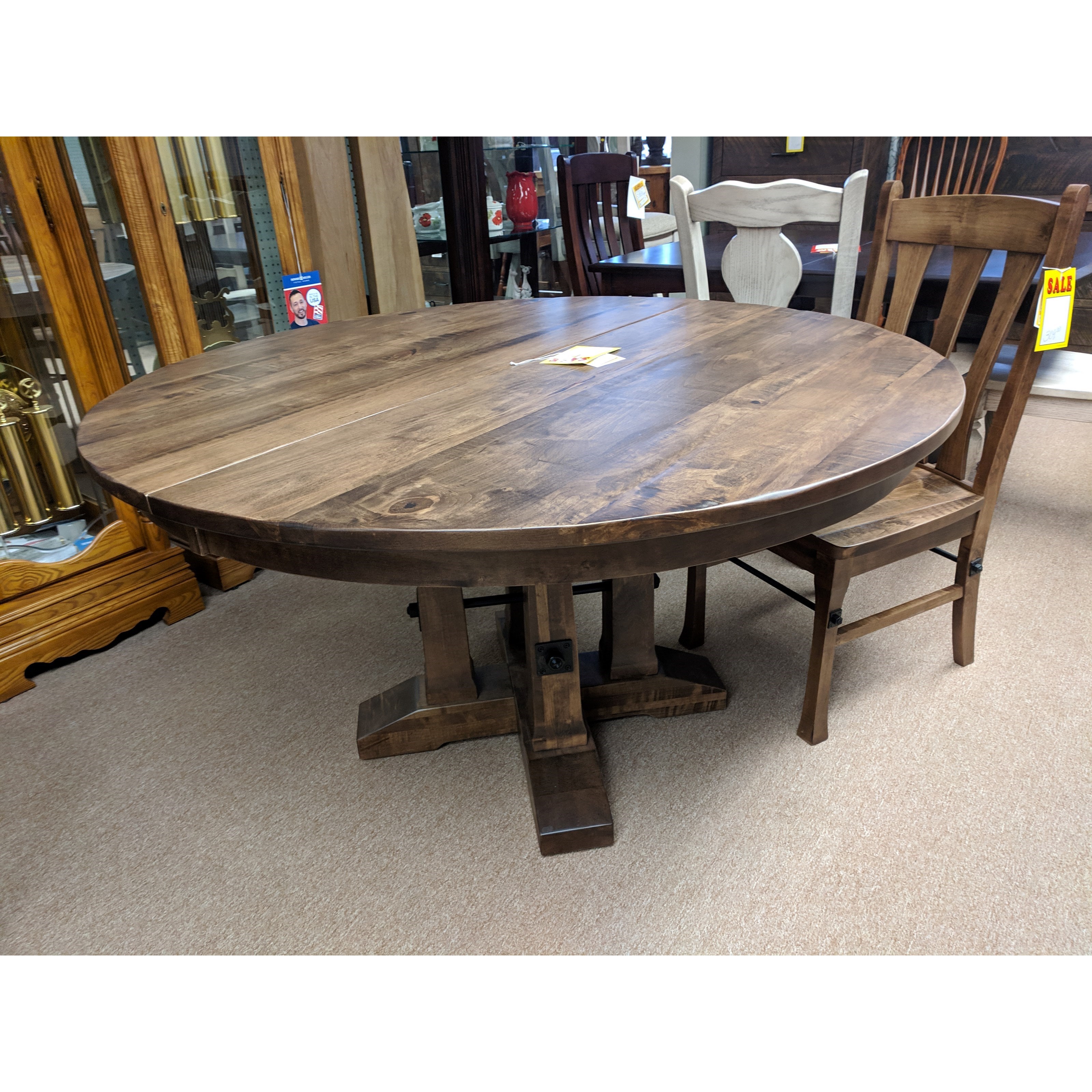 Elizabeth solid 2025 wood coffee table